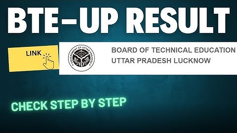 Bteup RESULT 2024 | Bteup Diploma Result 2024 आ गया | Bteup Result Kaise Check kare