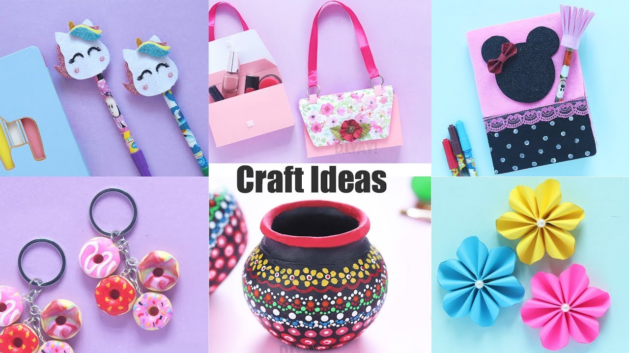 6 EASY CRAFT IDEAS, Craft Ideas