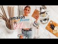 AMAZON MADE ME HEALTHY// Amazon + Home goods Haul