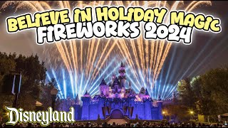 Believe in Holiday Magic Fireworks 2024