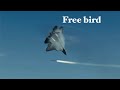 Free bird fits perfectly with topgun maverick f14 dogfight scene