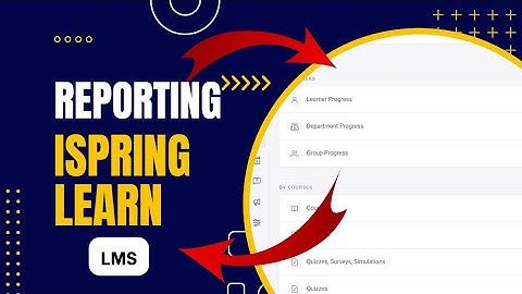 Reporting in iSpring Learn