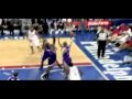 Allen Iverson layup vs Sacramento Kings 09/10 NBA *1 on 5 *Vintage AI