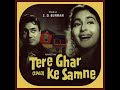 Ye tanhai hay re hay re jane phir aae na aae thaam lo bahen...Film Tere Ghar Ke Samne (1963) Lata