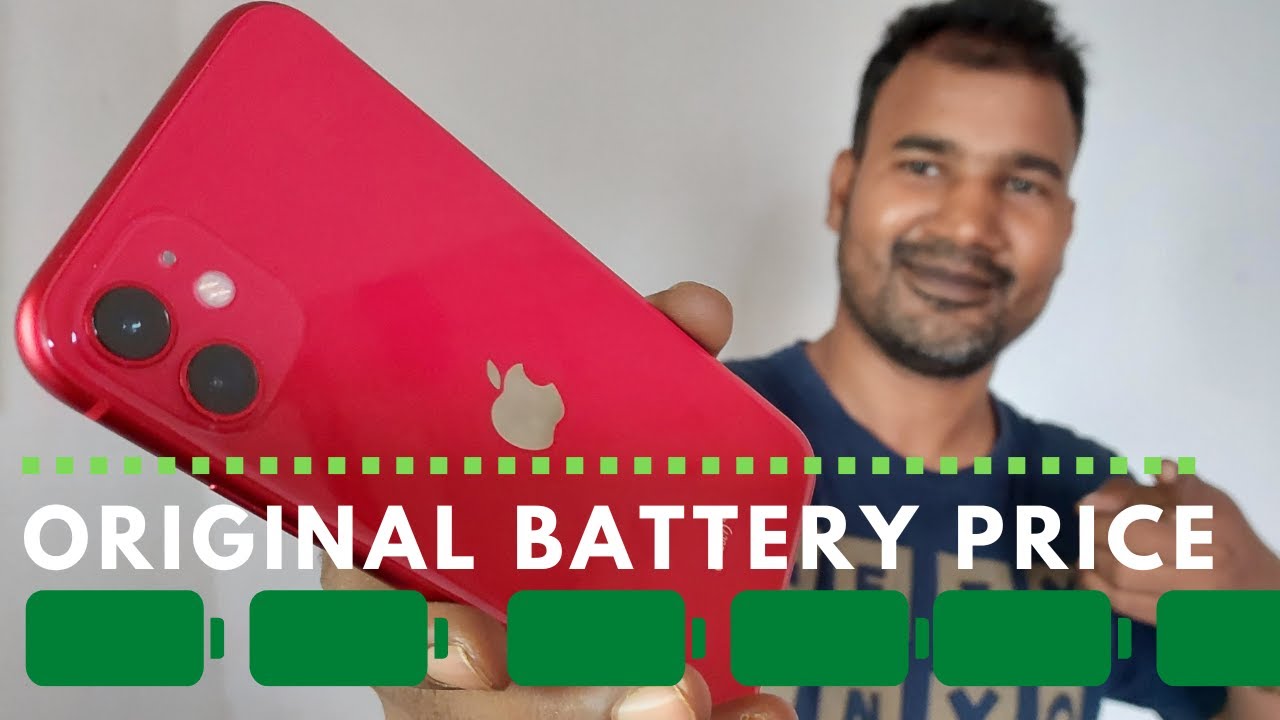 Original Battery replacement Cost in any iphone ft iphone 8 plus YouTube