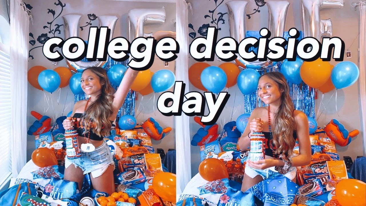 COLLEGE DECISION DAY 2020!! YouTube