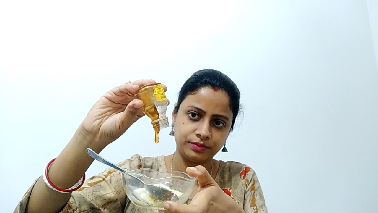 How to Make Homemade Face Pack for Glowing Skin With Lemon, Honey & Curd - YouTube