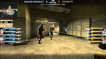 CSGO AWP Triple Collateral and Ace