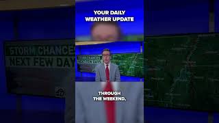 Storms are in the forecast today! | Your Daily Weather Update