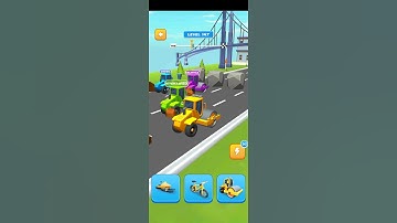 Shape Transforming Level 147 Funny Race Gameplay Walkthrough #shapetransforming #shorts