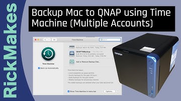 Backup Mac to QNAP using Time Machine (Multiple Accounts)