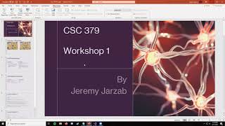Workshop #1 - CSC 379