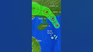 Cập nhật mới nhất tình hình cơn bão số 7 #dubaothoitiet #baoso7