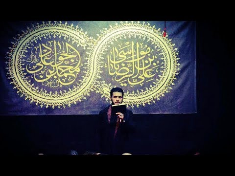 ملا محمد باقر الخاقاني متاني شهر الدموع موكب عشاق الحسين استشهاد الامام الرضا