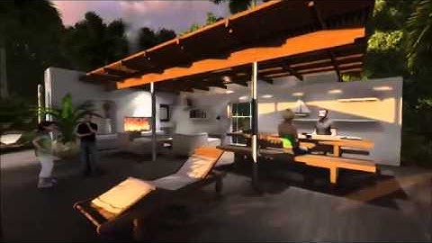 Lumion 3D Pool Room Movie