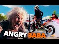 Angry baba na parkingu  zakonczenie sezonu supermoto