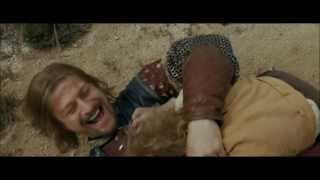 Fellowship Of The Ring ~ Extended Edition ~ Aragorn and Boromir train Merry & Pippin HD Resimi