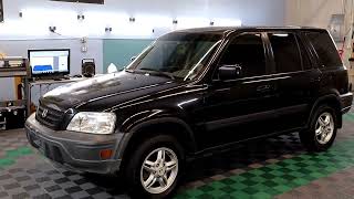 1998 Black Honda CRV Tinted Windows 3M