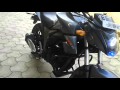 Suzuki gixxer exhaust sound increased in stock  hid projector headlamps  diy free of cost