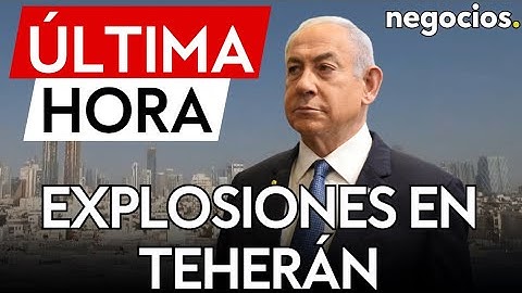 ÚLTIMA HORA | Israel lanza un nuevo ataque sobre Irán: suenan explosiones al este y oeste de Teherán