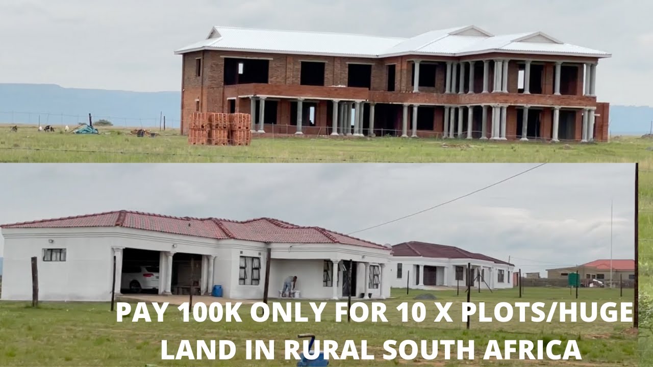 Pay R100K only for 10 x plots/huge land in Rural South Africa