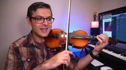 Violin Bowing Exercises for Beginners! p.16-17 Essential Elements for Strings Book 1 Free Tutorial!