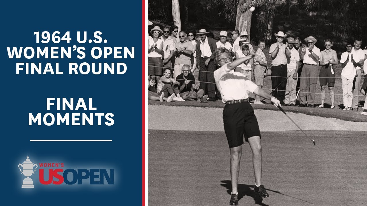 1964 U.S. Women's Open (Final Round): Mickey Wright Wins her 4th U.S. Women's Open | Final Moments