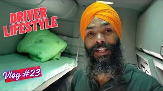 Europe new truck driver lifestyle 2023/ indian truck driver problems in Europe vlog #23