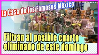 ¿Quién sale de La Casa de los Famosos México este domingo? Filtran al posible cuarto eliminado