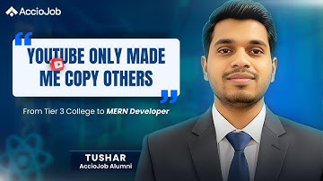 From Tier 3 College to MERN Developer | AccioJob Alumni | AccioJob Review