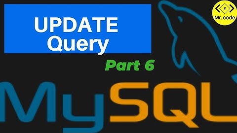 UPDATE Query to update existing Records | Mysql Database Begginers Tutorial #6