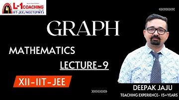 Graph | Lecture-9| Class-12 | IIT-JEE | Deepak Jaju  Sir
