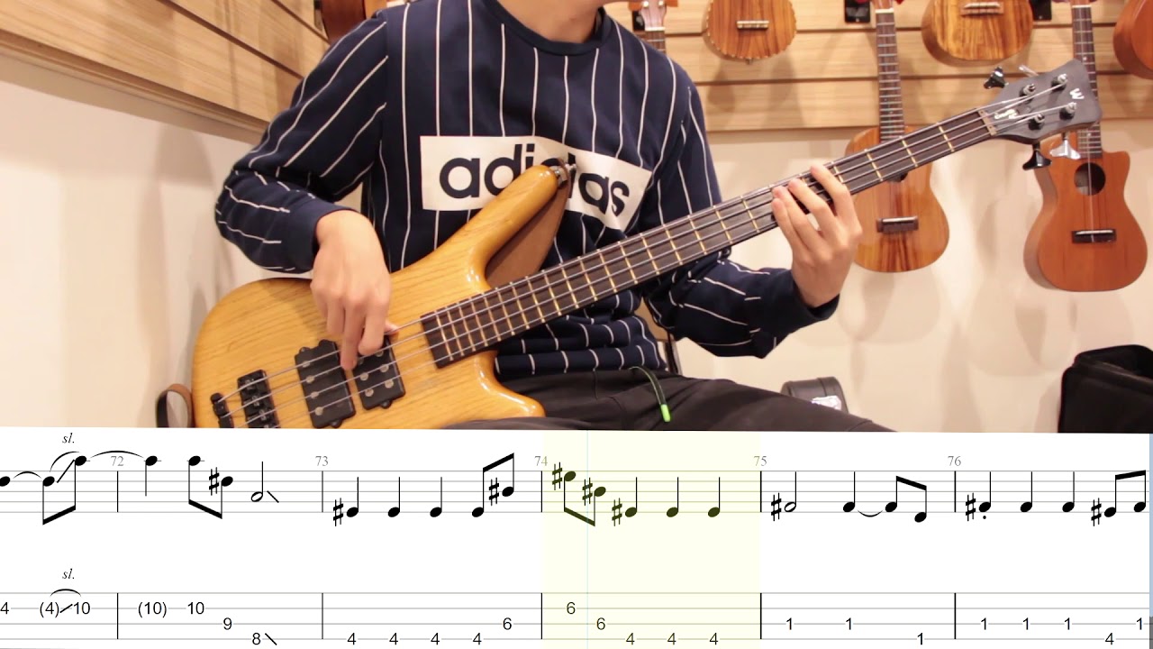 #56 Supper Moment - 無盡 (bass cover by 阿罕A.H.)