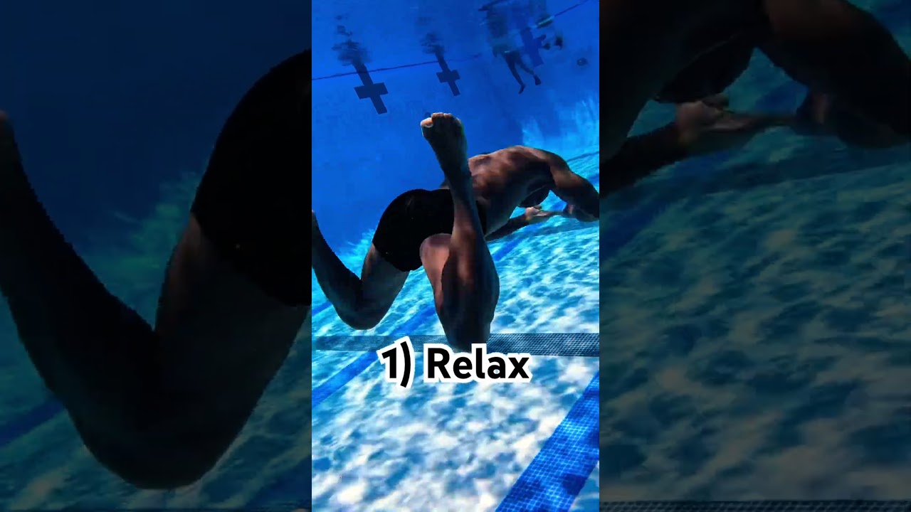 Here’s how to swim 25 meters underwater with only one breath! 