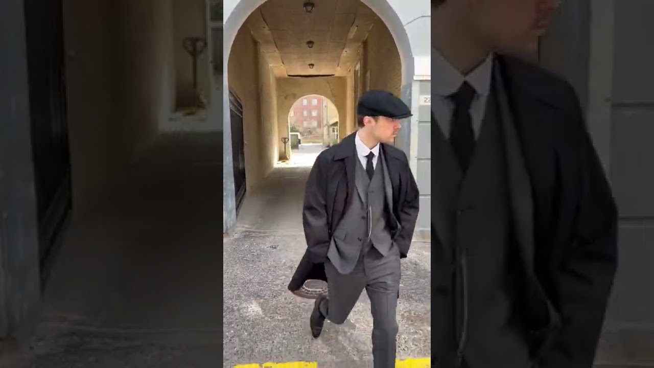 Peaky Blinder Outfit! Wait for it 🕶 