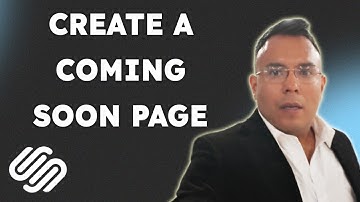 How to create a coming soon page in Squarespace  { 2025 edition }