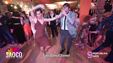 Samuel Funflow and Ella Jauk Salsa Dancing at Respublika Days 9, Saturday 04.05.2019 (SC)