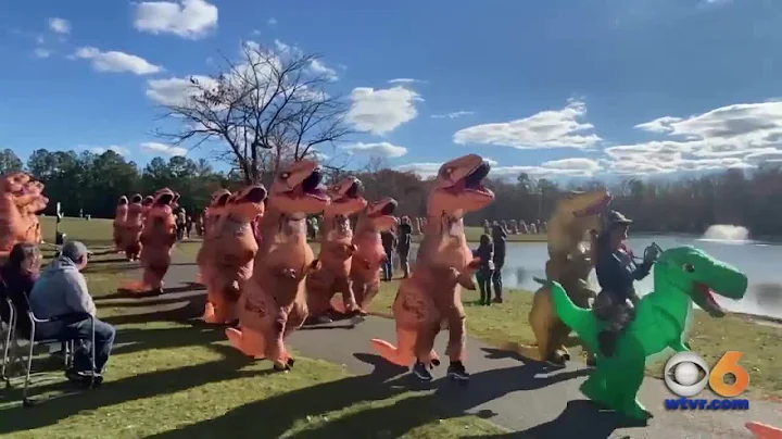 Watch terror of T-Rexes again go for Guinness Worl...