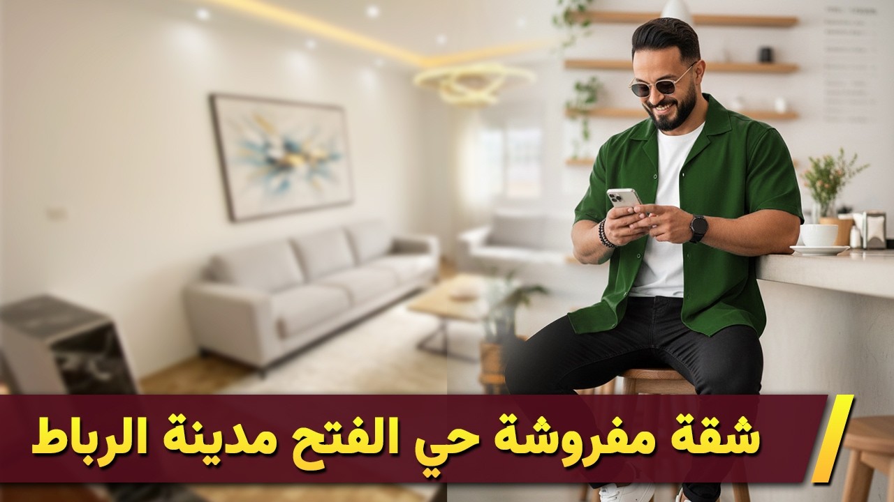 🚨🚨 Badr Marouani  🚨🚨 شقة كاتحمق بالجردة حي الفتح مدينة الرباط 🚨🚨