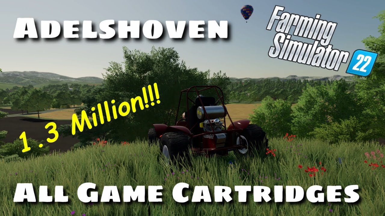 Adelshoven All Game Cartridges Farming Simulator 22 YouTube