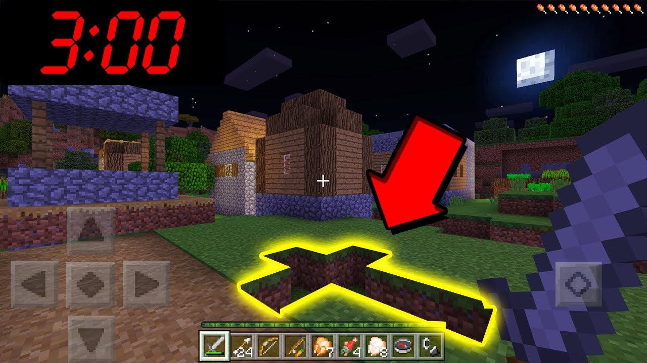 Do NOT Play Minecraft Pocket Edition at 3:00 AM... *WARNING*