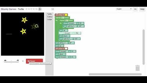 Blockly Games - Turtle - Level 6