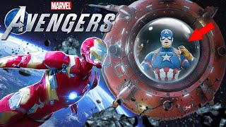 КАПИТАН АМЕРИКА ЖИВ! ТОНИ СТАРК УЛЕТЕЛ В КОСМОС НА СЕКРЕТНЫЙ СПУТНИК АИМ В MARVEL'S AVENGERS