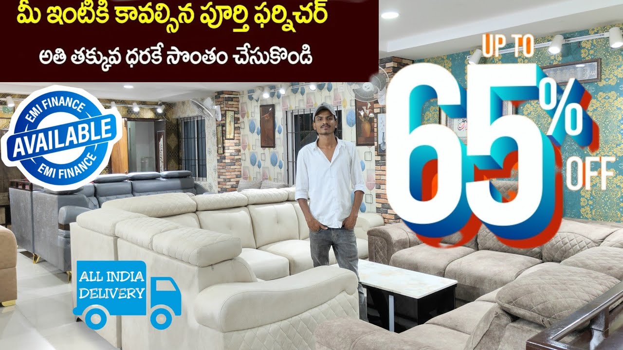 Best Furniture Factory Outlet Hyderabad,Luxury Sofas on Discounts