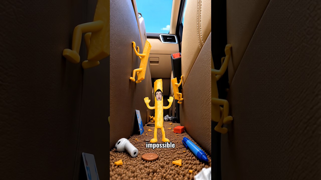 When You Drop Something In The Seat Crack In The Car 🤣 #shorts #relatable