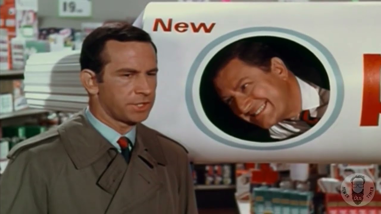 CLASSIC 1967 COMMERCIAL FOR PEPSODENT WITH DON ADAMS & DAVID KETCHUM OF GET SMART
