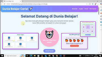 Source Code Website Aplikasi Pembelajaran Interaktif untuk Anak Gratis