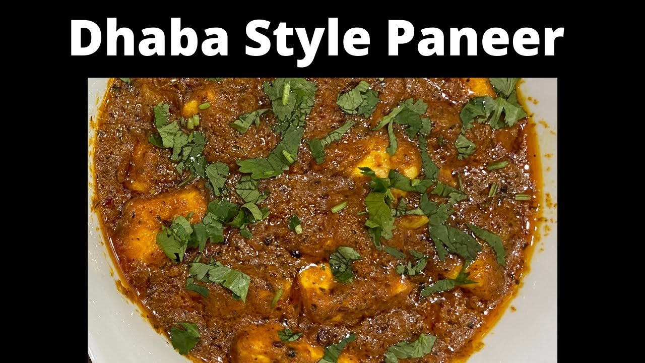 Lockdown Dhaba Style Paneer || Easy Instructions | ManJeet Kitchen