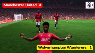 Manchester United 4 Wolverhampton Wanderers 1