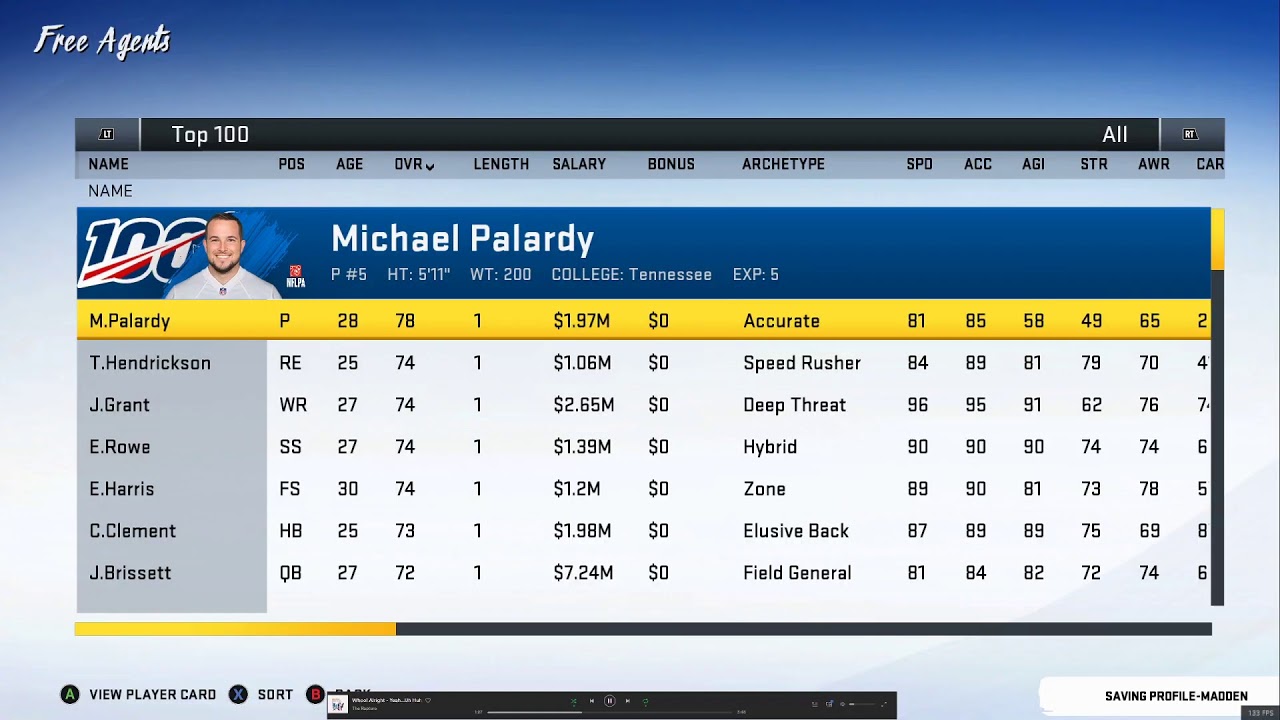 Super Realistic Madden 20 Rebuild | Free Agency Stages! (Madden 20 - PC Modded)